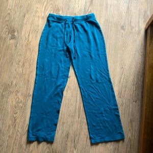 Turquoise pajama pants